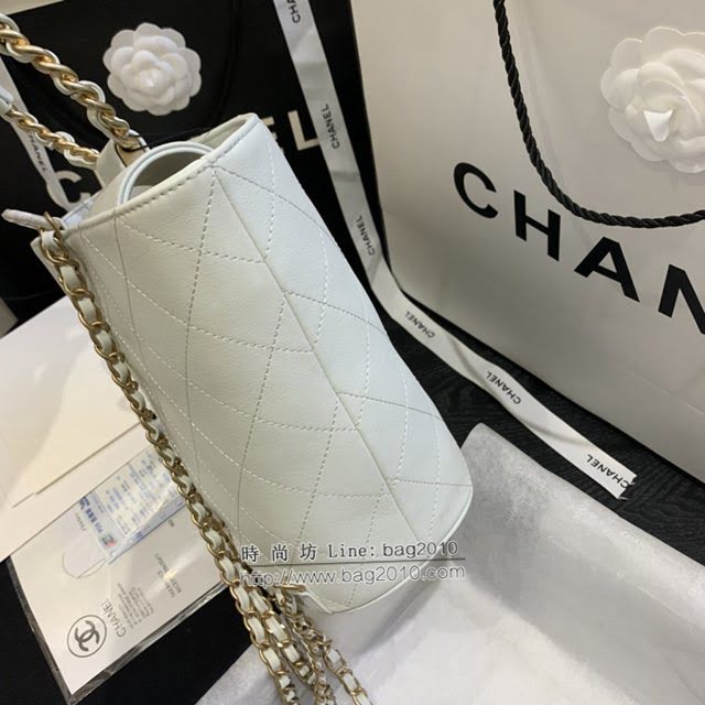 Chanel女包 香奈兒專櫃最新款水桶背包 Chanel牛皮肩背手提女包 AS1362  djc4252